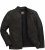 STHUGE Leather Biker Jacket Lamb Nappa Leather Black - Giubbotti - Giubbotti Uomo Taglie Forti