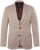 JP1880 Jacket Business Checked Beige - Abiti - Abiti da Uomo Taglie Forti