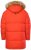 JP1880 Parka Quilted Faux Fur Hood Red - Giubbotti - Giubbotti Uomo Taglie Forti