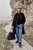JP1880 Water-repellent Functional Coat with Wool Look Black - Giubbotti - Giubbotti Uomo Taglie Forti