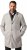 JP1880 Wool Blend Coat with Nylon Insert Grey - Giubbotti - Giubbotti Uomo Taglie Forti