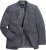 JP1880 Jacket Business Donegal Graphite Grey - Giubbotti - Giubbotti Uomo Taglie Forti