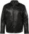 JP1880 Leather Jacket Finest Lamb Nappa Black - Giubbotti - Giubbotti Uomo Taglie Forti
