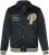 JP1880 Blouson Velour with Chest Embroidery Dark Green - Giubbotti - Giubbotti Uomo Taglie Forti