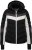 Ulla Popken HYPRAR Chevron Stripe Triple Function Quilted Fully Lined Ski Jacket Black - Giacche - 