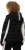 Ulla Popken HYPRAR Chevron Stripe Triple Function Quilted Fully Lined Ski Jacket Black - Giacche - 