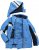 Ulla Popken HYPRAR Chevron Stripe Triple Function Quilted Fully Lined Ski Jacket Pastel Petrol - Giacche - 