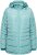 Ulla Popken Quilted Water Repellent Jacket Soft Turquoise - Giacche - 