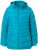 Ulla Popken Quilted Water Repellent Jacket Turquoise - Giacche - 
