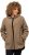 Ulla Popken Long Sleeve Hooded Teddy Jacket Putty - Giacche - 