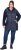 Ulla Popken HYPRAR Softshell Long Cut Jacket Navy - Giacche - 