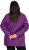 Ulla Popken HYPRAR Water-Repellent Quilted Jacket Plum - Giacche - 