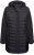 Ulla Popken HYPRAR Mixed Texture Water-Repellent Jacket Black - Giacche - 