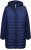 Ulla Popken HYPRAR Mixed Texture Water-Repellent Jacket Night Blue - Giacche - 