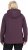 Ulla Popken HYPRAR Softshell Fleece Lined Jacket Dark Blackberry - Cinture donna - 