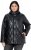 Ulla Popken Faux Leather Quilted Jacket Black - Giacche - 