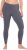 Ulla Popken Basic Stretch Knit Ankle Length Leggings Dark Grey - Jeans & Pantaloni Donna Taglie Comode – Plus Size - 