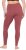 Ulla Popken Basic Stretch Knit Ankle Length Leggings Brick Red - Jeans & Pantaloni Donna Taglie Comode – Plus Size - 