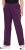 Ulla Popken Pull On Knit Straight Leg Pocket Pants Dark Blackberry - Jeans & Pantaloni Donna Taglie Comode – Plus Size - 