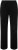 Ulla Popken Bootcut Elastic Waist Cotton French Terry Sport Pants Black - Jeans & Pantaloni Donna Taglie Comode – Plus Size - 