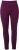 Ulla Popken Quick Dry Moisture Wicking Stretch Ski Leggings Grape Red - Jeans & Pantaloni Donna Taglie Comode – Plus Size - 