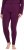 Ulla Popken Quick Dry Moisture Wicking Stretch Ski Leggings Grape Red - Jeans & Pantaloni Donna Taglie Comode – Plus Size - 