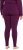 Ulla Popken Quick Dry Moisture Wicking Stretch Ski Leggings Grape Red - Jeans & Pantaloni Donna Taglie Comode – Plus Size - 