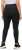 Ulla Popken Faux Fur Lined Stretch Leggings Black - Ulla Popken - 