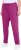 Ulla Popken Basic Drawstring Elastic Waist Cotton Blend Joggers Berry - Jeans & Pantaloni Donna Taglie Comode – Plus Size - 