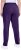 Ulla Popken Basic Drawstring Elastic Waist Cotton Blend Joggers Deep Violet - Jeans & Pantaloni Donna Taglie Comode – Plus Size - Jeans e Pantaloni Donna, EU 42-70