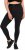 Ulla Popken Lightfit Quick Drying Leggings Black - Jeans & Pantaloni Donna Taglie Comode – Plus Size - 