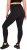 Ulla Popken Lightfit Quick Drying Leggings Black - Jeans & Pantaloni Donna Taglie Comode – Plus Size - 