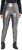 Ulla Popken Metallic Faux Leather Leggings Silver - Jeans & Pantaloni Donna Taglie Comode – Plus Size - 