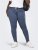Only Carmakoma Thunder Life Skinny Fit Jeans Blue Denim - Jeans & Pantaloni Donna Taglie Comode – Plus Size - 