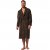 JP1880 Bathrobe Extra Soft Terry Cloth Brown - Intimo & costumi da bagno - Intimo Taglie Forti Uomo