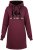 Nora Mikken KADRI Long Hoodie Burgundy - Felpe & felpe con cappuccio - 