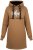 Nora Mikken KADRI WHITE Long Hoodie Camel - Felpe & felpe con cappuccio - 