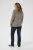 Kaffe Curve Linia Boatneck Pullover Morel Melange with Silver Lurex - Maglioni lavorati a maglia - 