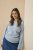 Kaffe Curve Jina Knit Pullover Powder Blue Melange - Maglioni lavorati a maglia - 