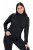 Ulla Popken Basic Long Sleeve Slim Fit Turtleneck Black - Felpe & felpe con cappuccio - Felpe, Hoodie e Maglieria Calda