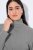 Ulla Popken Basic Long Sleeve Slim Fit Turtleneck Light Grey Melange - Felpe & felpe con cappuccio - Felpe, Hoodie e Maglieria Calda