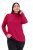 Ulla Popken Basic Long Sleeve Slim Fit Turtleneck Red - Felpe & felpe con cappuccio - Felpe, Hoodie e Maglieria Calda