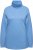 Ulla Popken Basic Long Sleeve Slim Fit Turtleneck Light Cornflower - Felpe & felpe con cappuccio - 