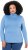 Ulla Popken Basic Long Sleeve Slim Fit Turtleneck Light Cornflower - Felpe & felpe con cappuccio - 
