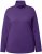 Ulla Popken Basic Long Sleeve Slim Fit Turtleneck Deep Violet - Felpe & felpe con cappuccio - 