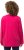 Ulla Popken Back To Basics V-Neck Relaxed Fit Cotton Tee Magenta Pink - T-shirt - 