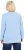 Ulla Popken Back To Basics V-Neck Relaxed Fit Cotton Tee Light Blue - T-shirt - 