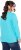 Ulla Popken Back To Basics V-Neck Relaxed Fit Cotton Tee Deep Aqua - T-shirt - 