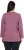Ulla Popken Back To Basics V-Neck Relaxed Fit Cotton Tee Dark Rose - T-shirt - 