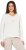 Ulla Popken Star Long Sleeve Graphic Tee Off-White - T-shirt stampate da donna - 